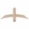 Ekena Millwork Bellingham Smooth Timber Gable Bracket, Douglas Fir, 36"W x 15"H x 3 1/2"D x 3 1/2"F, 10/12 Pitch GBW036X15X0404BEL00SDF - alternate 1